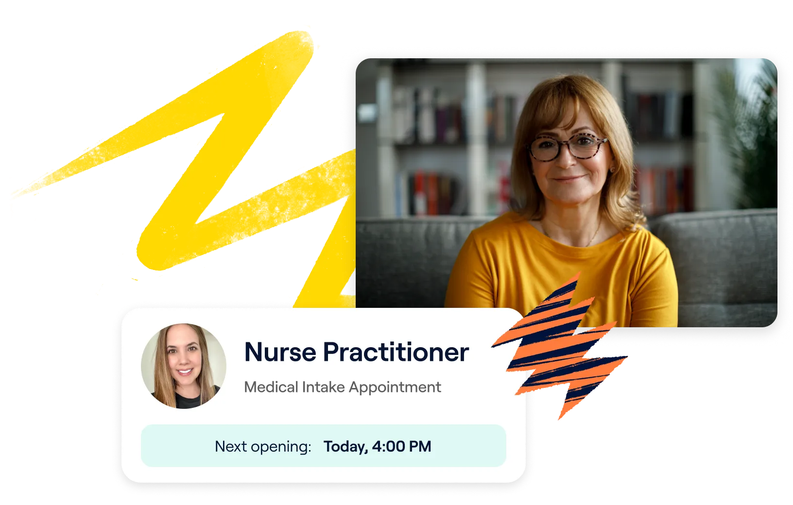Cognito Health medical intake appointment with a nurse practitioner